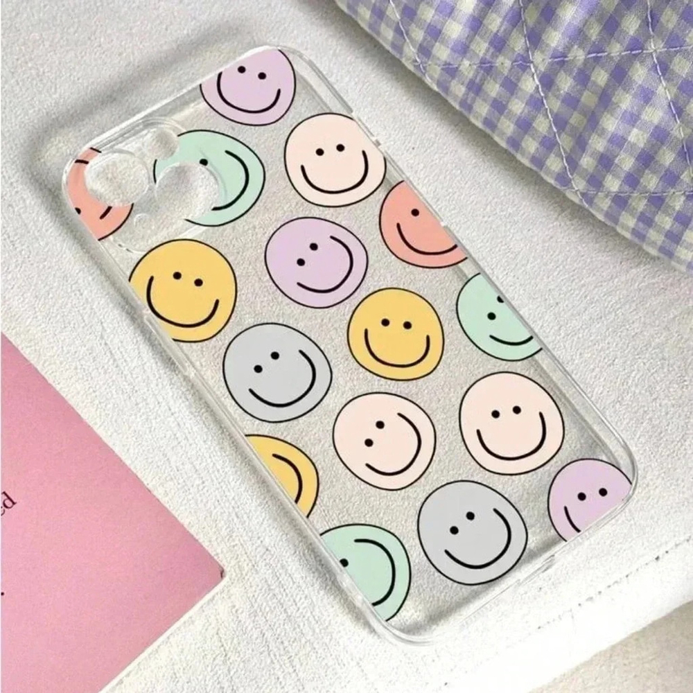 ⚠️Clearance iPhone 14 Pro/Pro Max Colorful Smiley Faces Phone Case SAU - Picture 2 of 3